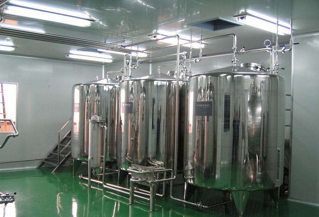 Process equipment in the production workshop