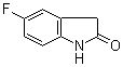 Molecular structure of 5-Fluoro-2-oxindole