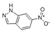 Molecular structure of 6-Nitroindazole