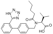 Molecular structure of Valsartan