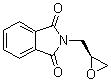 Molecular structure of (S)-(+)-N-(2,3-Epoxypropyl)phthalimide