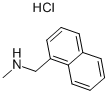 Molecular structure of N-Methyl-1-naphthalenemethylamine hydrochloride